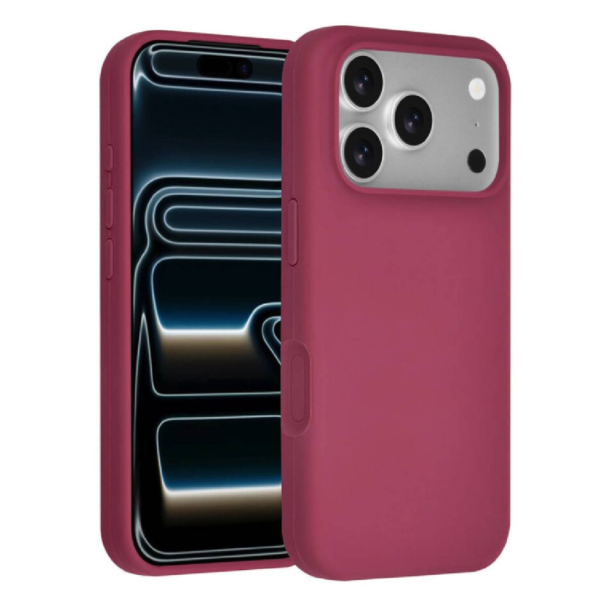 Back Case Magsafe Silicone Apple iPhone 18 Pro purple