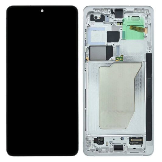 LCD Complete Frame Samsung S26 Ultra S948 white (Original)