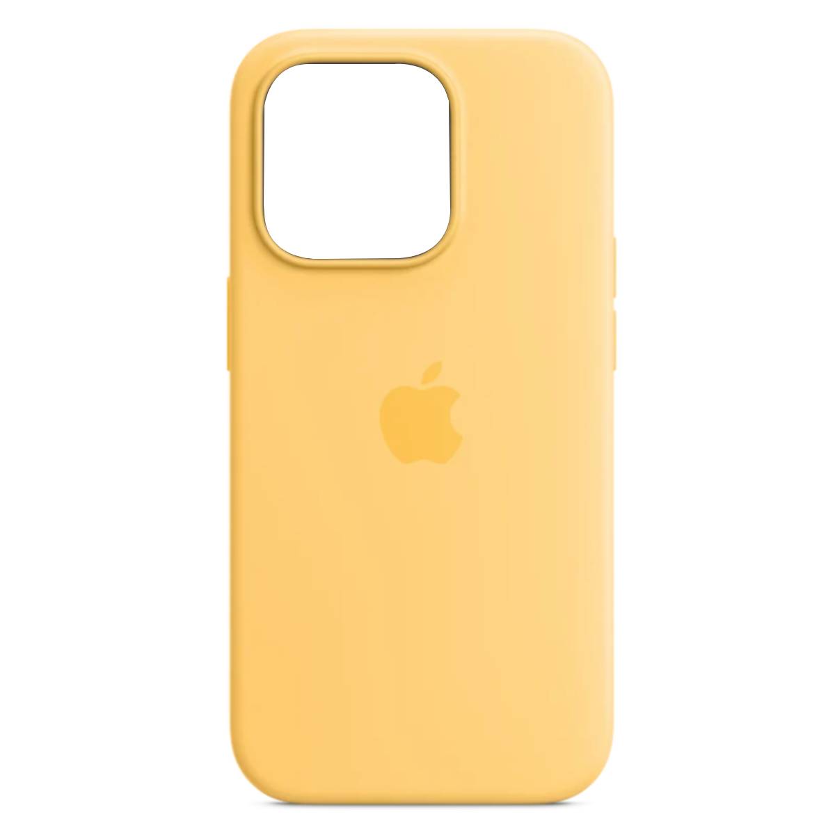 Back Case Silicone iPhone 11 yellow